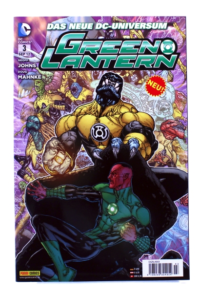 Green Lantern Comic (Das neue DC-Universum) Nr. 3: Macht des Willens von Panini